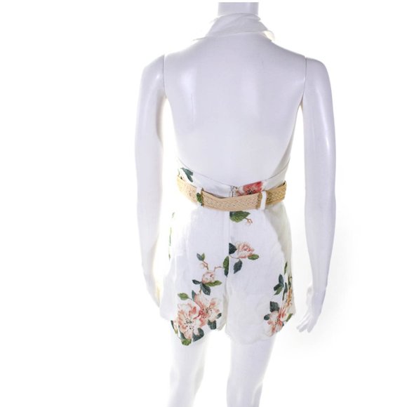 Zimmermann Kirra Halterneck Romper - 0P - Picture 5 of 12